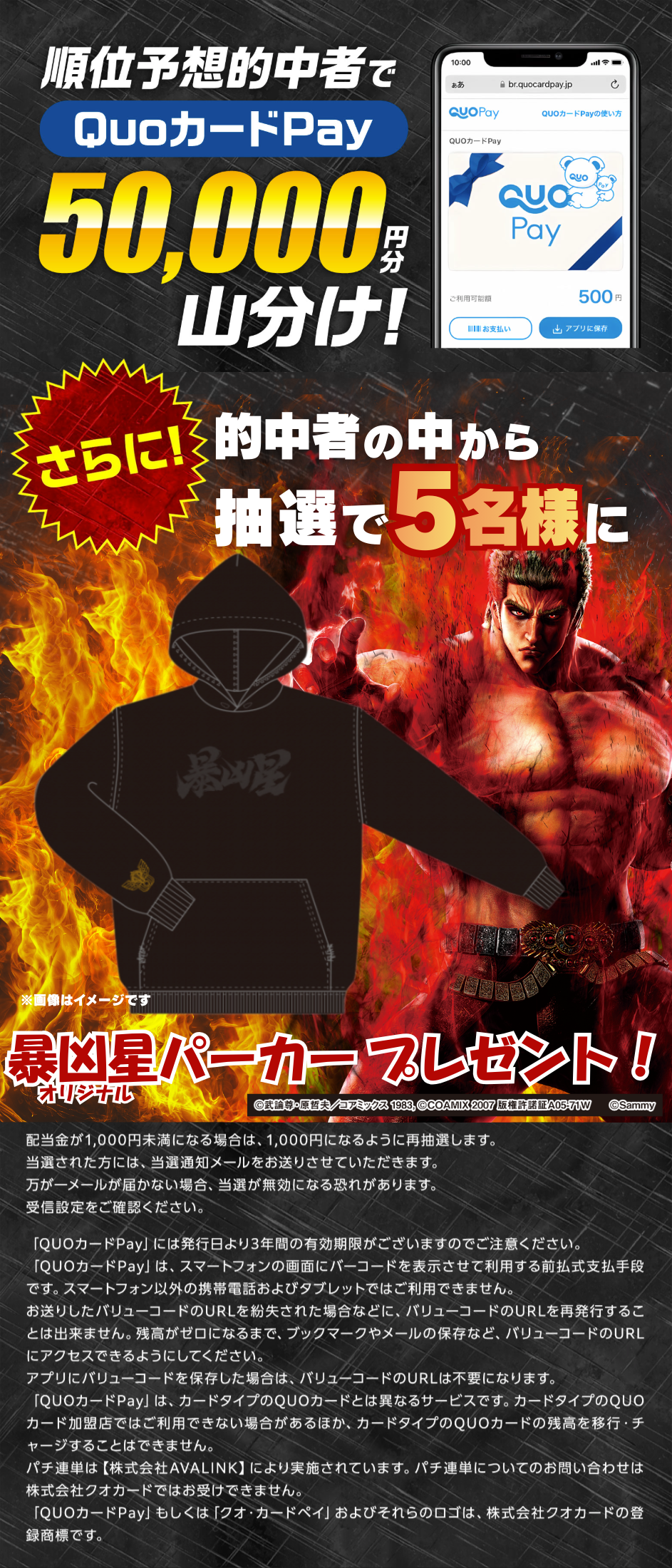 今回の当選景品