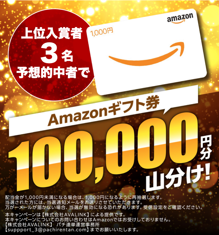 今回の当選景品